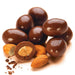 milk chocolate enrobed australian dry roasted almonds