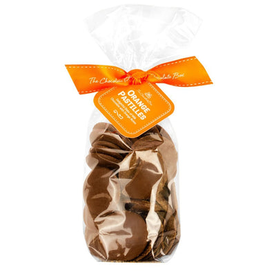 Milk chocolate orange pastilles bag
