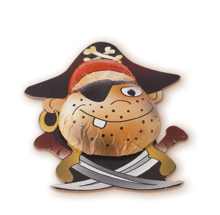 Chocolate Novelty Pirates, Milk Chocolate (Pack of 5)