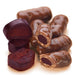 Raspberry Licorice Logs, Milk Chocolate 1kg Bag