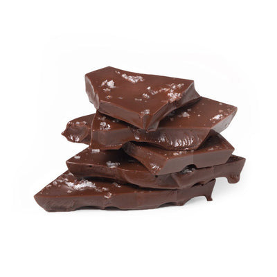 Sea Salt 57% Block, Dark Chocolate 100g