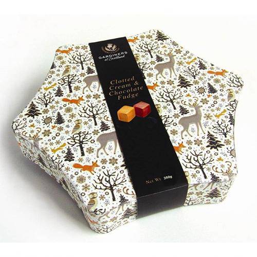 Clotted Cream & Chocolate Fudge 350g